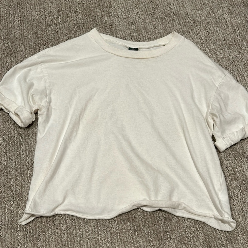 Wild Fable oversized cropped tee